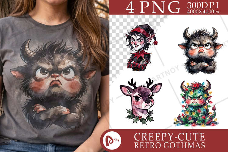 Krampus Winter Monster Sublimation