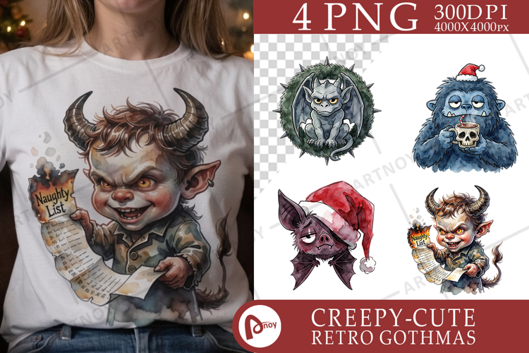 Krampus Winter Monster Sublimation