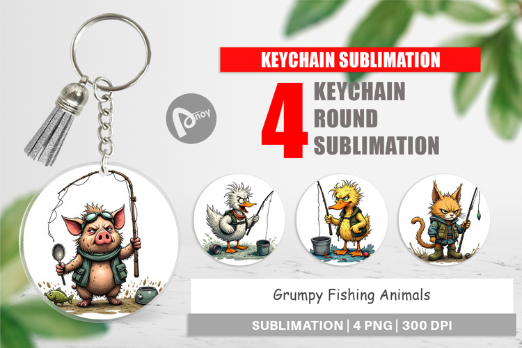 Keychain Fishing Grumps