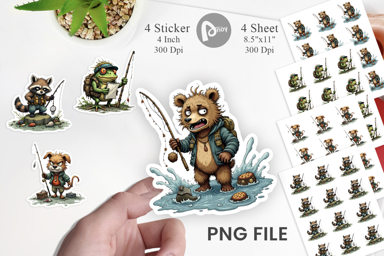 Fishing Clipart Image 6