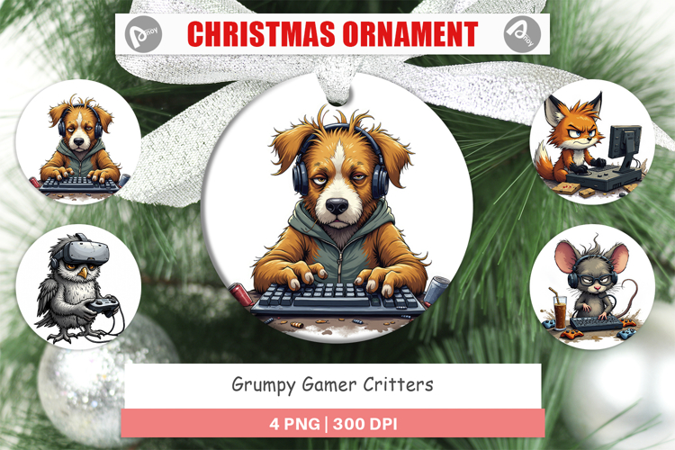Ornament Gamer Critters