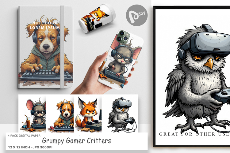 Gamer Clipart Image 2