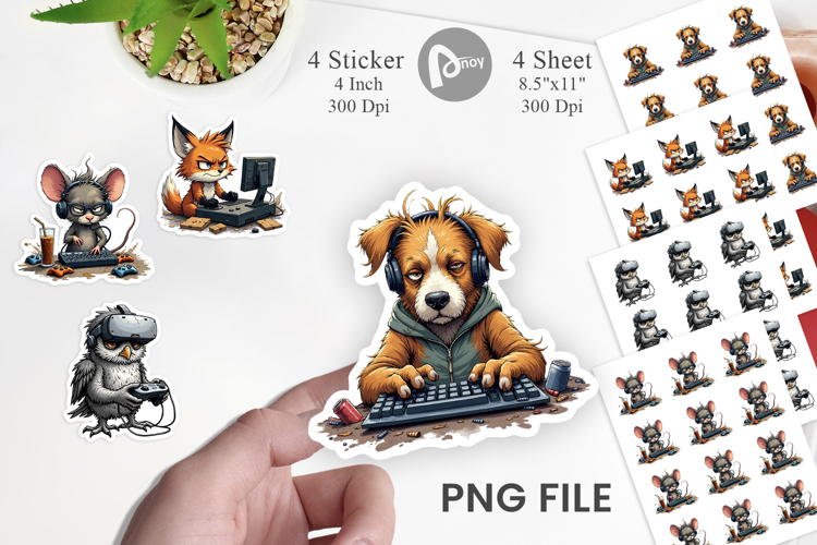 Gamer Clipart Image 6