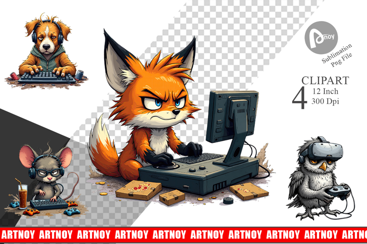 Gamer Clipart Image 8