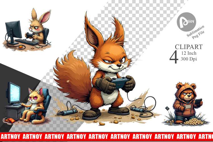 Gamer Clipart Image 7