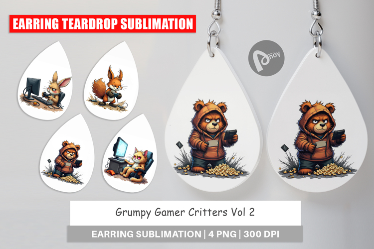 Earring Gamer Critters