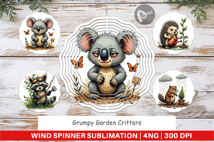 Wind Spinner Garden Grumps
