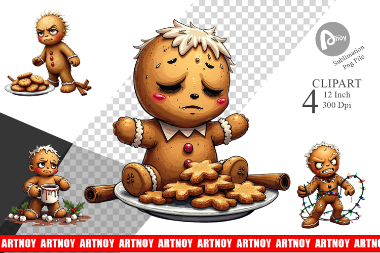 Gingerbread Clipart Image 7