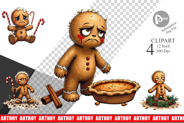 Gingerbread Clipart Image 6