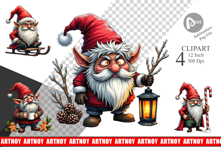 Christmas Watercolor Png Image 14