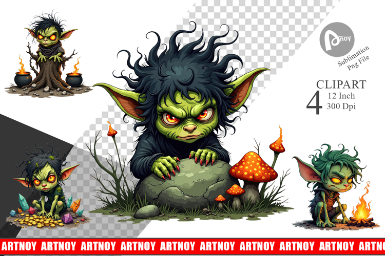 Goblin Clipart Image 4