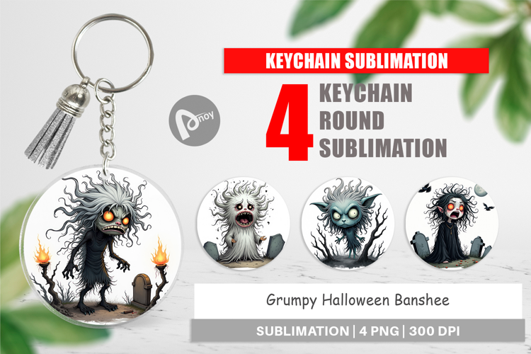 Keychain Grumpy Banshee