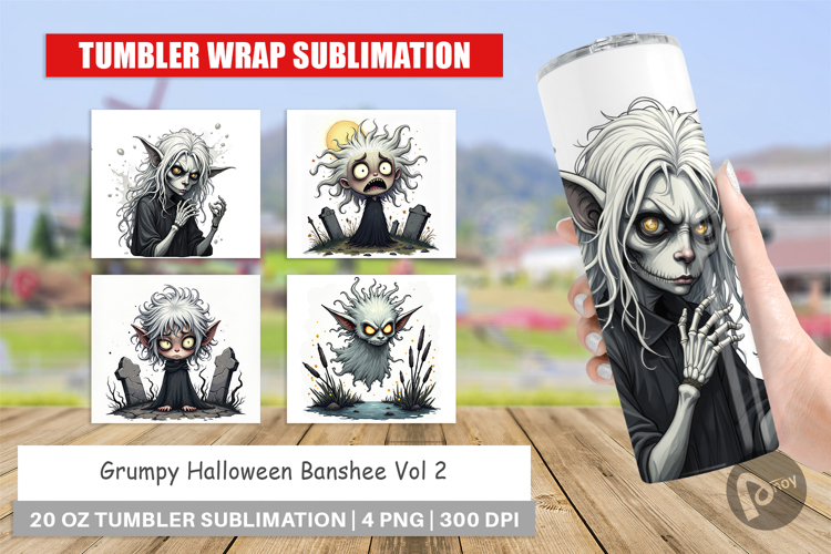 Halloween Tumbler Wrap Image 19