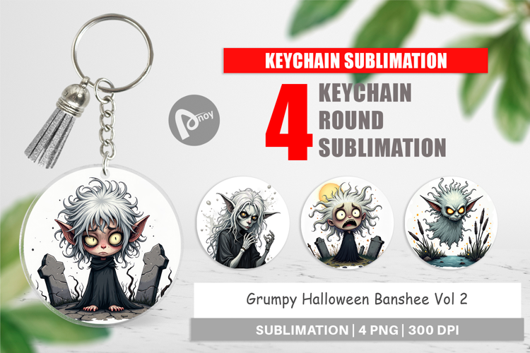 Keychain Grumpy Banshee