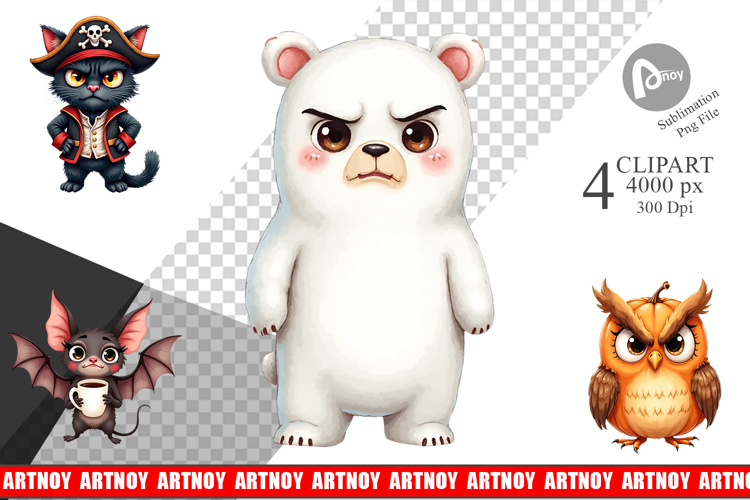 Clipart Halloween Critters