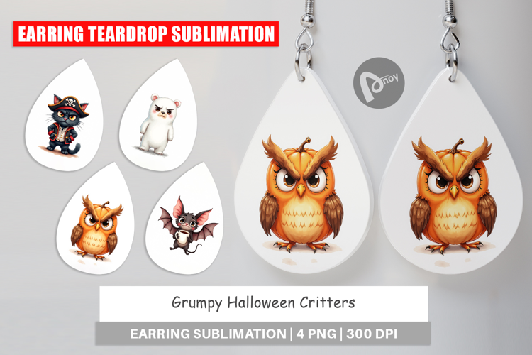 Earring Halloween Critters
