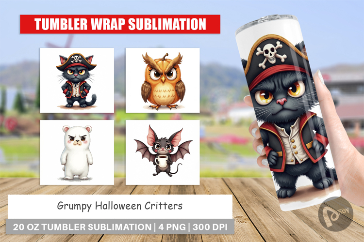 Halloween Tumbler Wrap Image 5