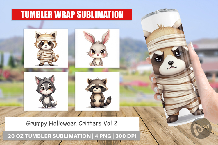 Halloween Tumbler Wrap Image 4