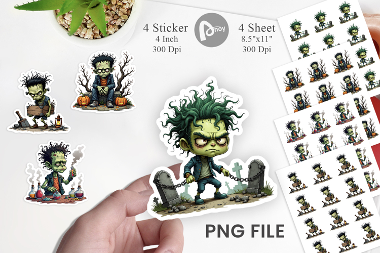 Frankenstein Clipart Image 2