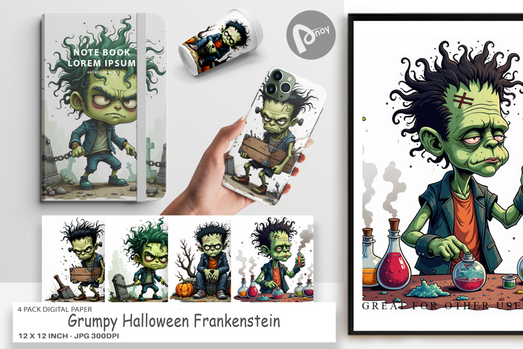 Frankenstein Clipart Image 12