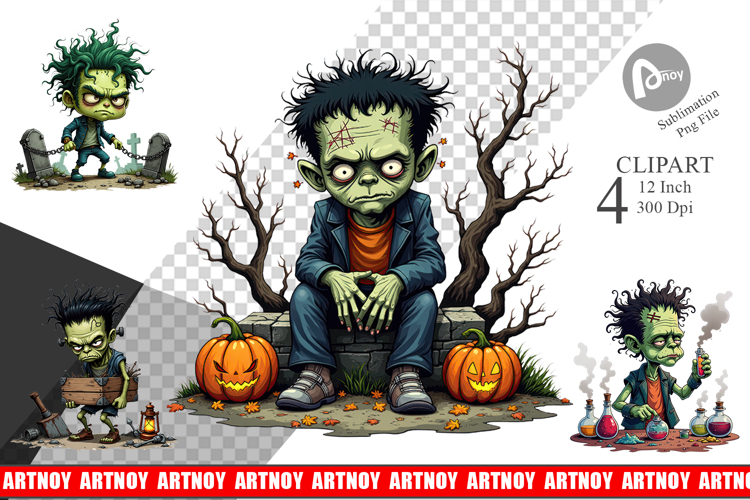 Frankenstein Clipart Image 4