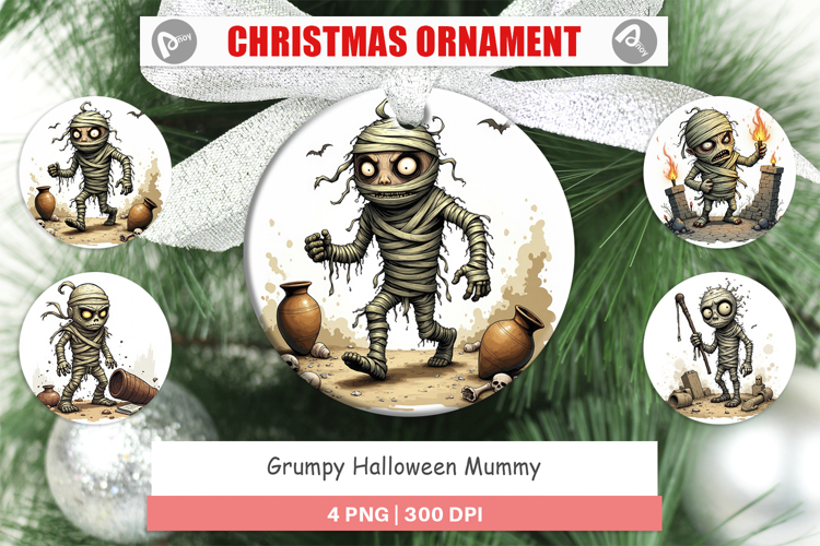Ornament Grumpy Mummy
