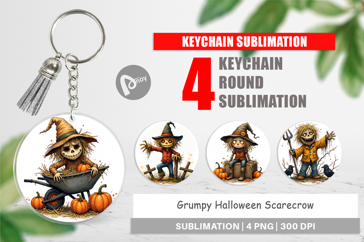 Scarecrow Clipart Image 6