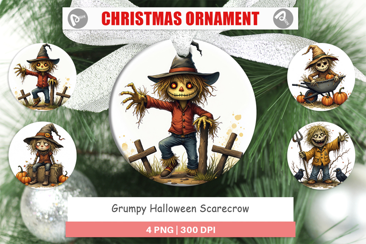 Scarecrow Clipart Image 19