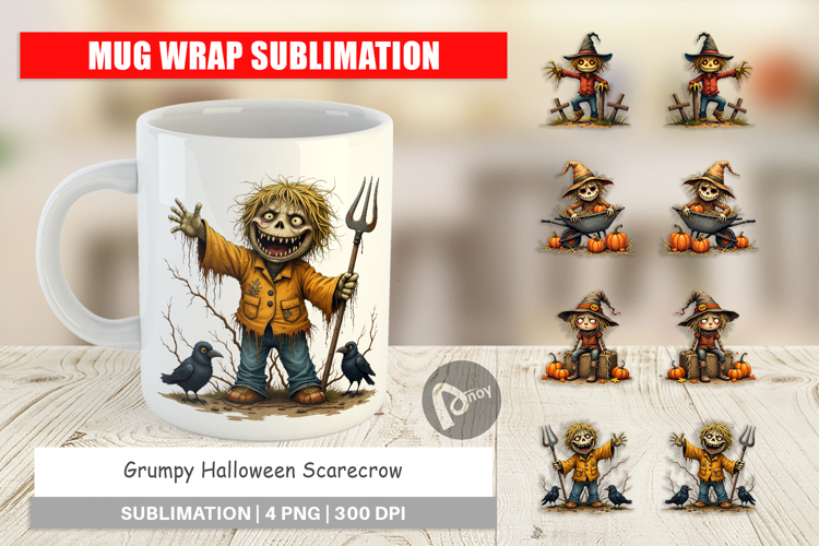 Scarecrow Clipart Image 21