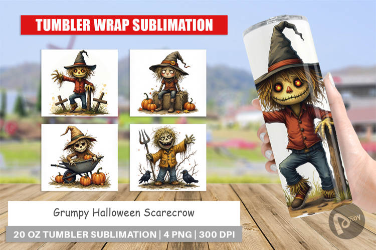 Scarecrow Clipart Image 17