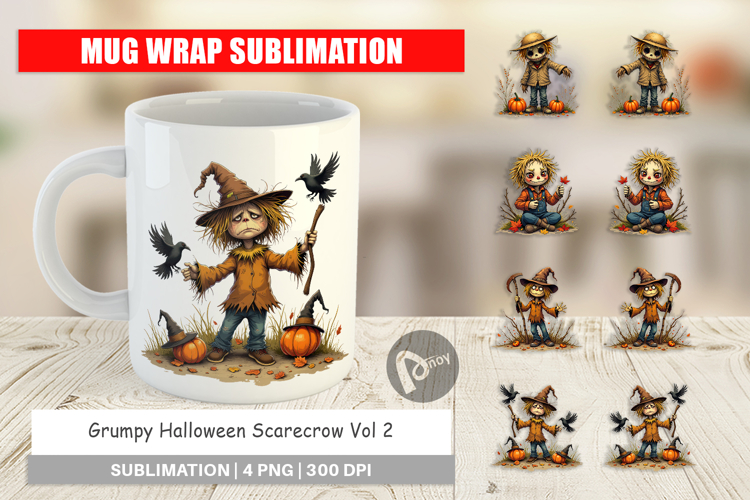 Scarecrow Clipart Image 20