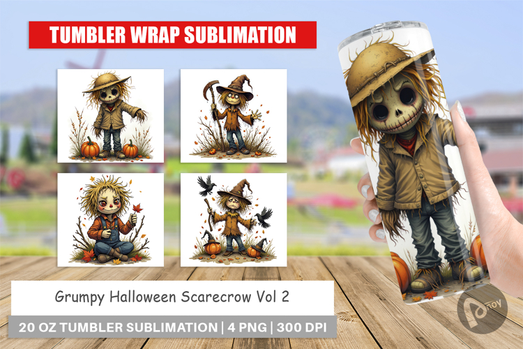 Scarecrow Clipart Image 16
