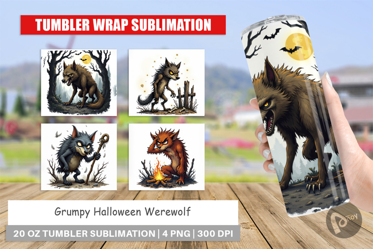 Werewolf Clipart Image 4
