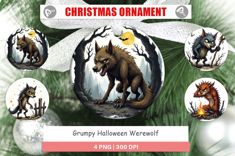 Werewolf Clipart Image 6