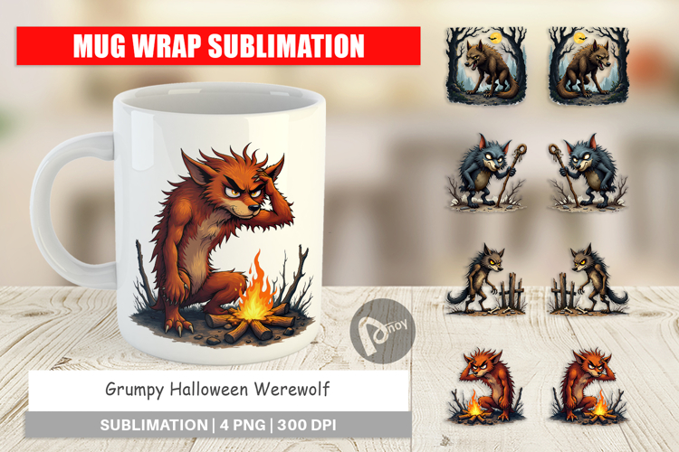 Werewolf Clipart Image 8