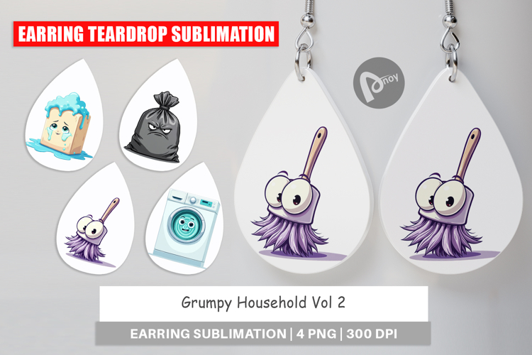 Sublimation Earring Designs Image 8