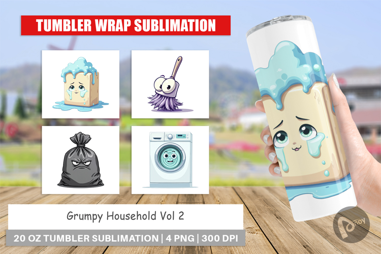 Tumbler Grumpy Household
