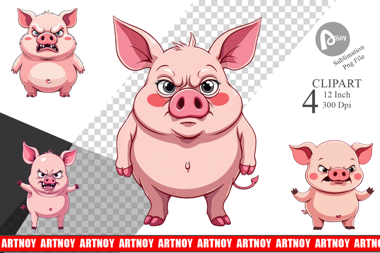 Pig Clipart Image 5