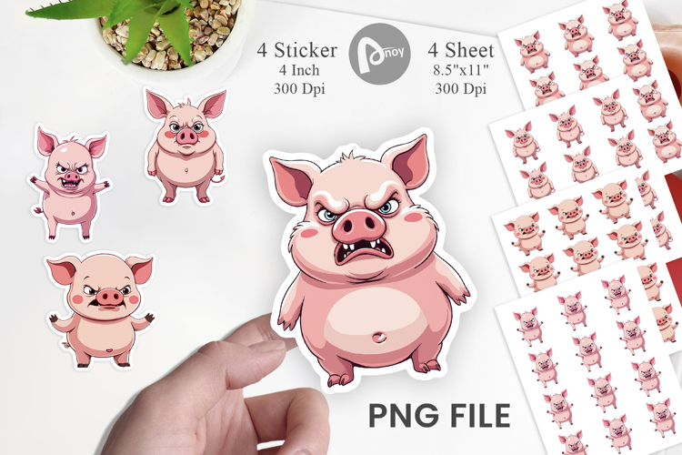 Pig Clipart Image 4