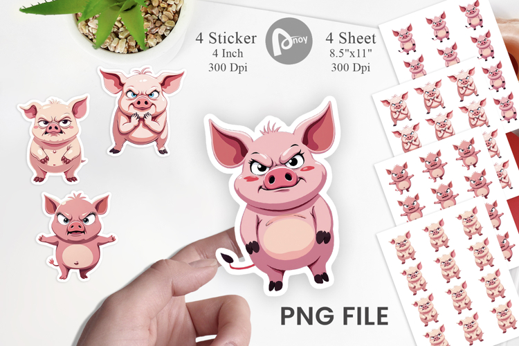 Pig Clipart Image 3
