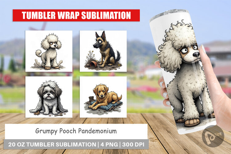 Tumbler Grumpy Pooch example image 1