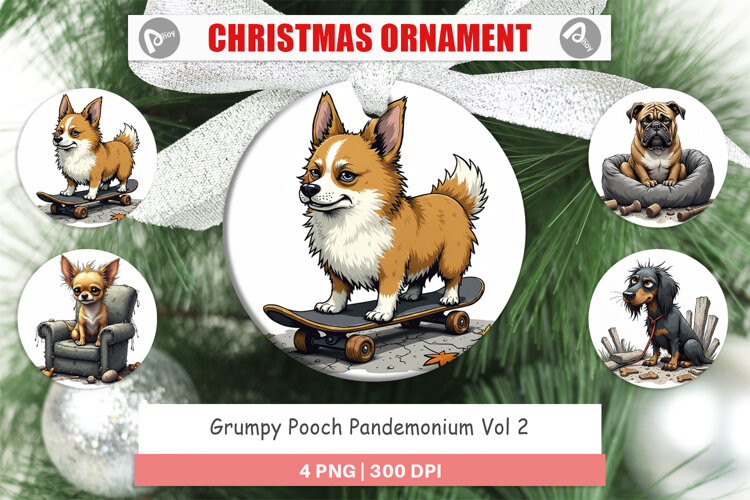 Ornament Grumpy Pooch example image 1