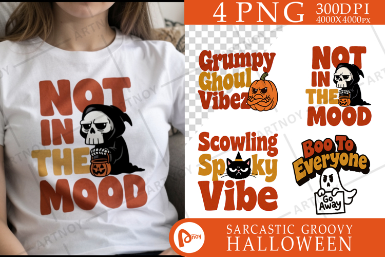 Grumpy Pumpkin Vibe Sublimation