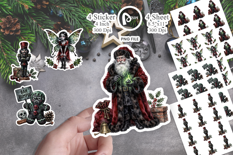 North Pole Outcast Sticker