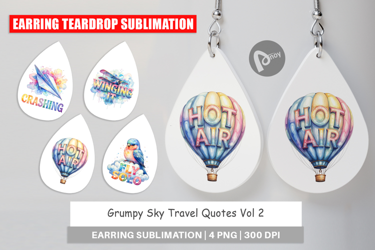 Earring Sublimation Designs Image 12