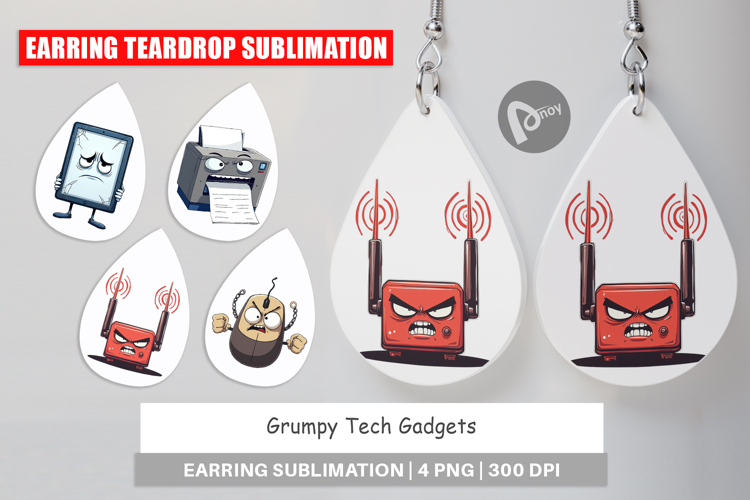 Sublimation Earring Designs Image 7