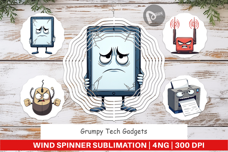 Wind Spinner Grumpy Tech Gadgets