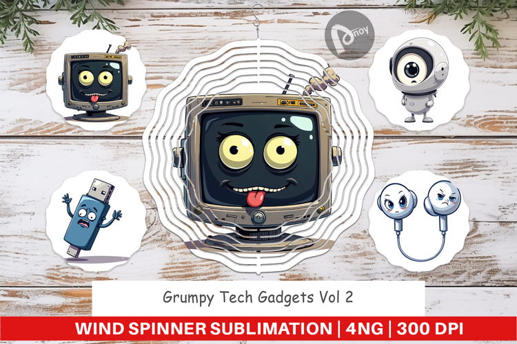 Wind Spinner Grumpy Tech Gadgets