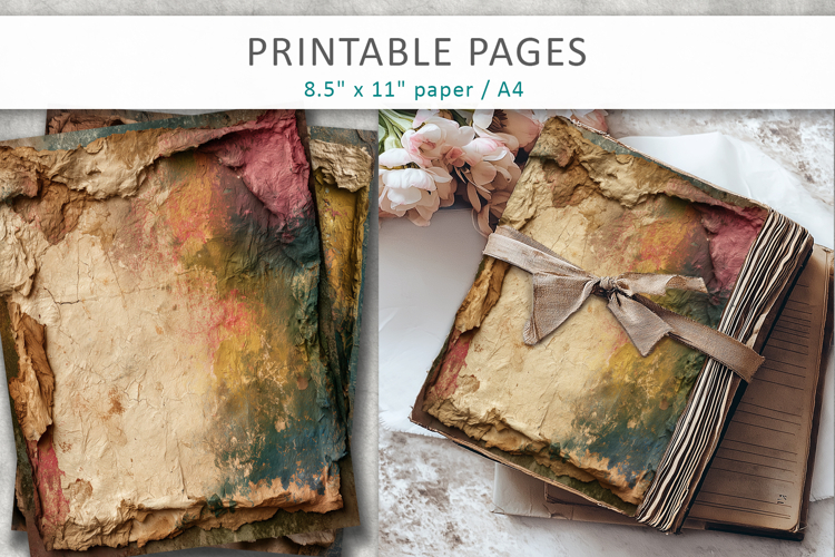 Antique Grunge Paper, Craft Papers