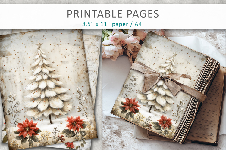 grunge christmas pages